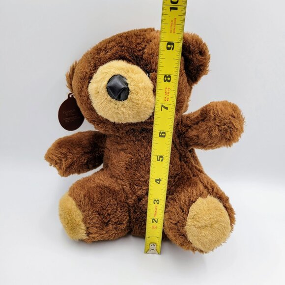 Vintage Cuddle Wit Teddy Bear Brown 1989 Stuffed Animal Plush Toy Read - Picture 11 of 12